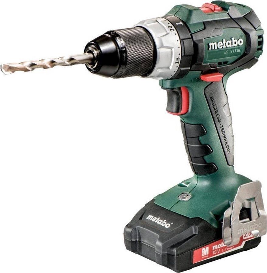 Metabo BS 18 LT BL Accu Schroefboormachine 18V 2.0Ah Li-Ion in Koffer