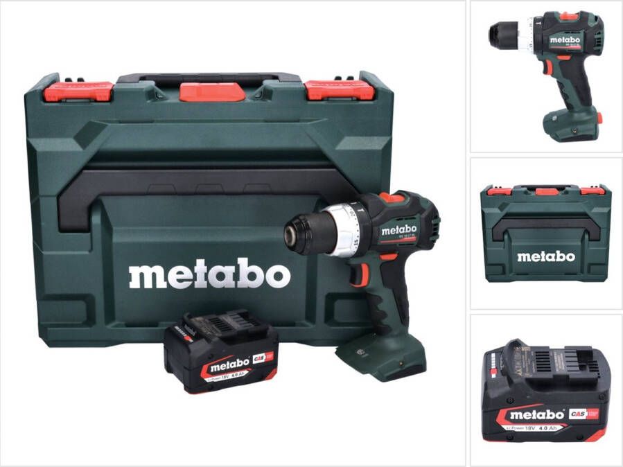 Metabo BS 18 LT BL accuboormachine 18 V 75 Nm borstelloos + 1x accu 4.0 Ah + X zonder lader