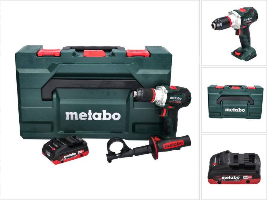 Metabo BS 18 LTX BL I Accuboormachine 18 V 130 Nm + 1x accu 4.0 Ah + X zonder lader