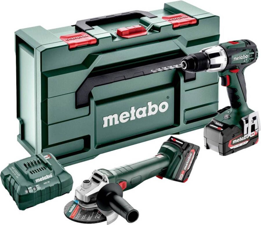 Metabo Accu Combo Set 18V SB 18 LT + W 18 Q | Boormachines | Outdoor&Vrije tijd Gereedschap | 4061792226227