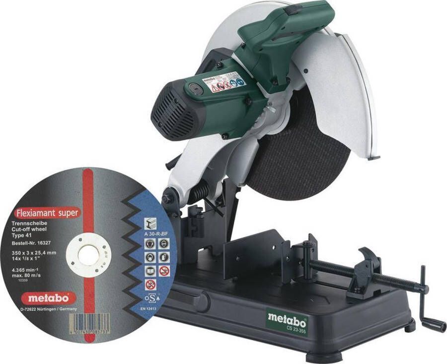 Metabo CS 23-355 SET Metaal afkortzaag 2300W 355mm