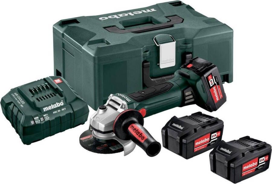 Metabo Haakse slijper W 18 LTX 125 Quick | Slijpers | Outdoor&Vrije tijd Gereedschap | 4007430301055