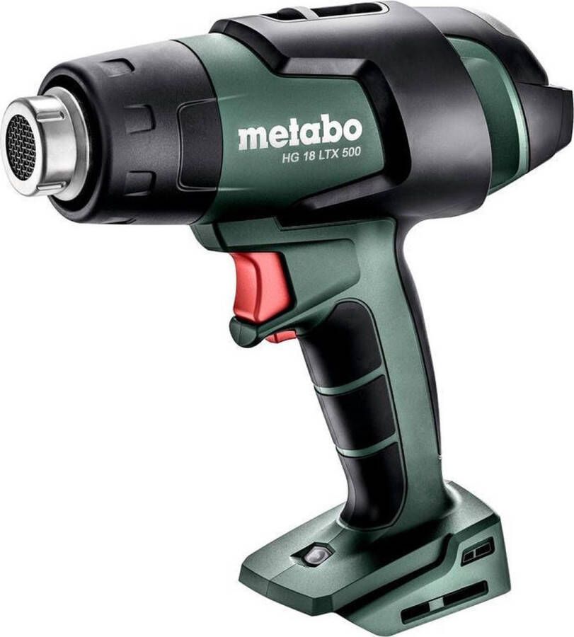 Metabo HG 18 LTX 500-M 18V Li-ion accu Heteluchtpistool body in MetaLoc 500°C