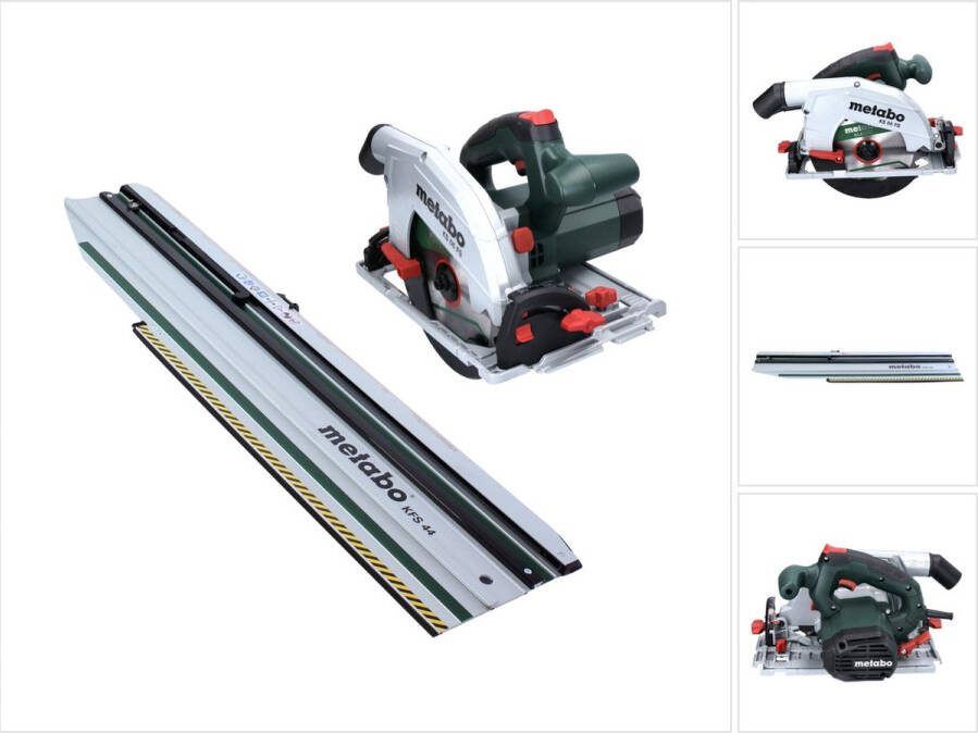 Metabo KS 66 FS Handcirkelzaag 1500 W 190 mm + 1x zaagblad + afkortzaag KFS 44