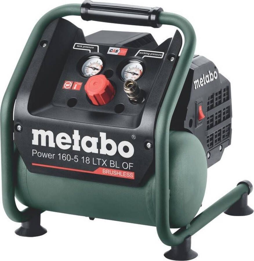 Metabo Power 160-5 18 LTX BL OF 18V Li-Ion accu compressor body 8 bar 120L min koolborstelloos