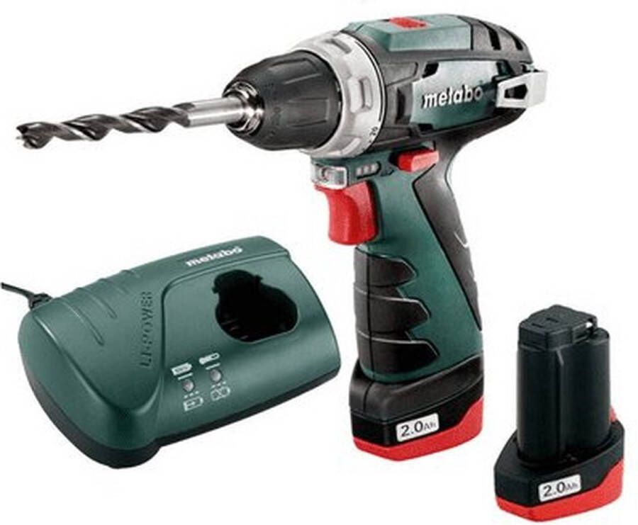 Metabo Powermaxx BS Basic 10.8V Li-Ion accu boor- schroefmachine set (2x 2.0Ah accu)