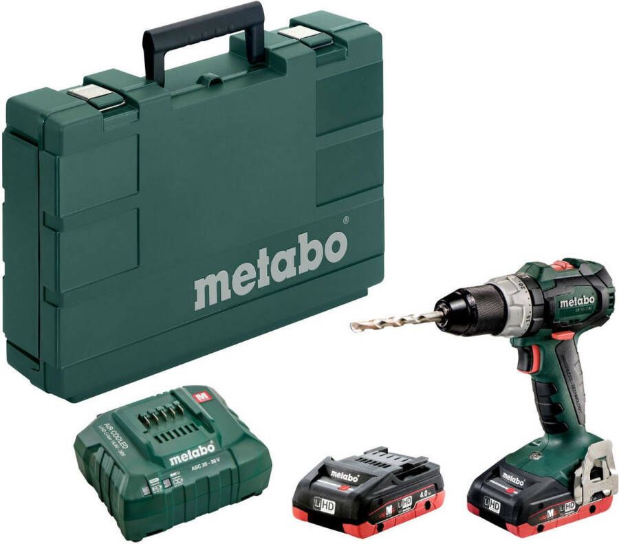 Metabo SB 18 LT BL 18V LiHD accu klopboor- schroefmachine set in koffer (2x 4 0Ah accu) koolborstelloos