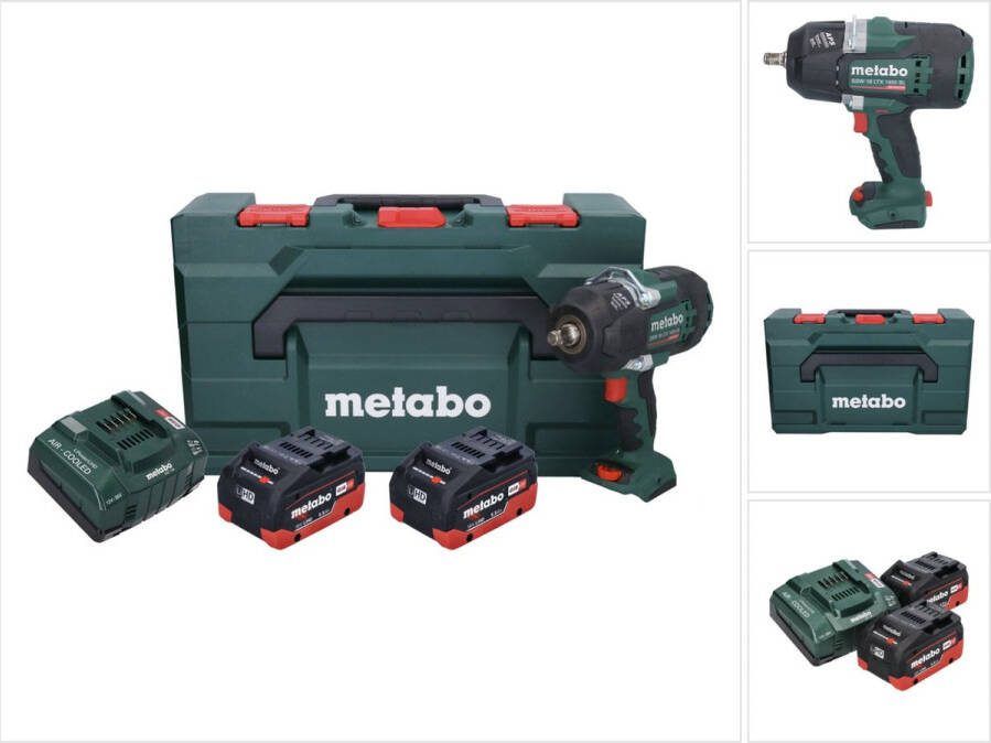 Metabo SSW 18 LTX 1450 BL (602401660) Accu-Slagschroevendraaier -Slagmoersleutel
