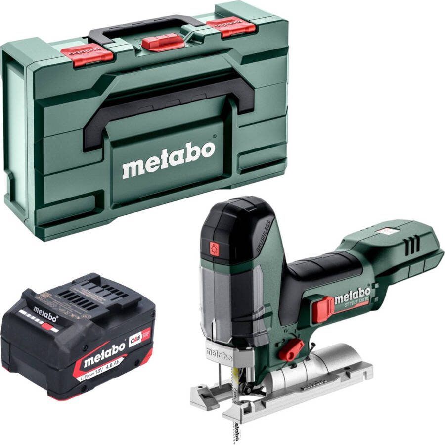 Metabo ST 18 LT 130 BL accudecoupeerzaag 18 V 130 mm borstelloos + 1x accu 4.0 Ah + x zonder lader