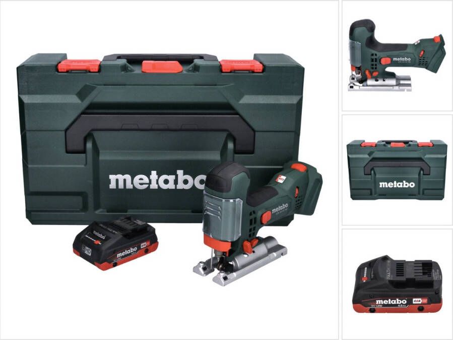 Metabo STA 18 LTX 100 accudecoupeerzaag 18 V + 1x accu 4.0 Ah + X zonder lader