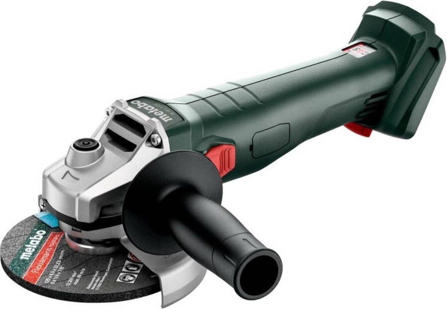 Metabo W 18 7-125 Accu Haakse Slijper 18V 125mm 8500 min Zonder accu en lader in X 602371840