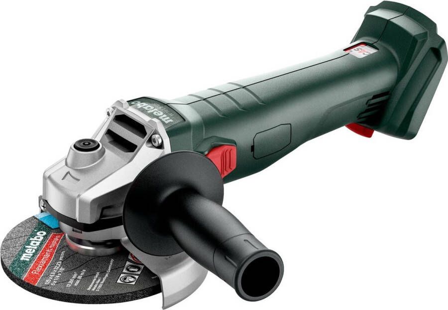 Metabo W 18 L 9-125 Haakse Accuslijper 125 mm 18V Krachtig en Duurzaam Incl. Koffer Art.Nr. 602247840