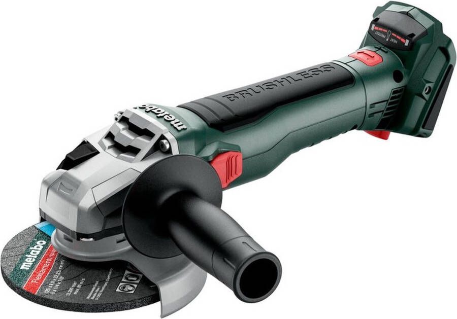 Metabo W 18 LT BL 11-125 613052840 Haakse accuslijper 125 mm 18 V