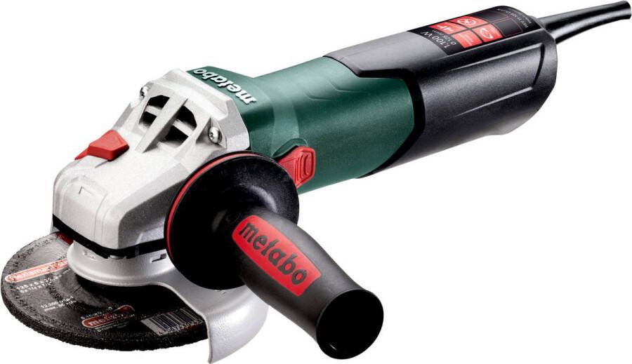 Metabo WEV 11-125 Quick Haakse slijper 1100W 125mm