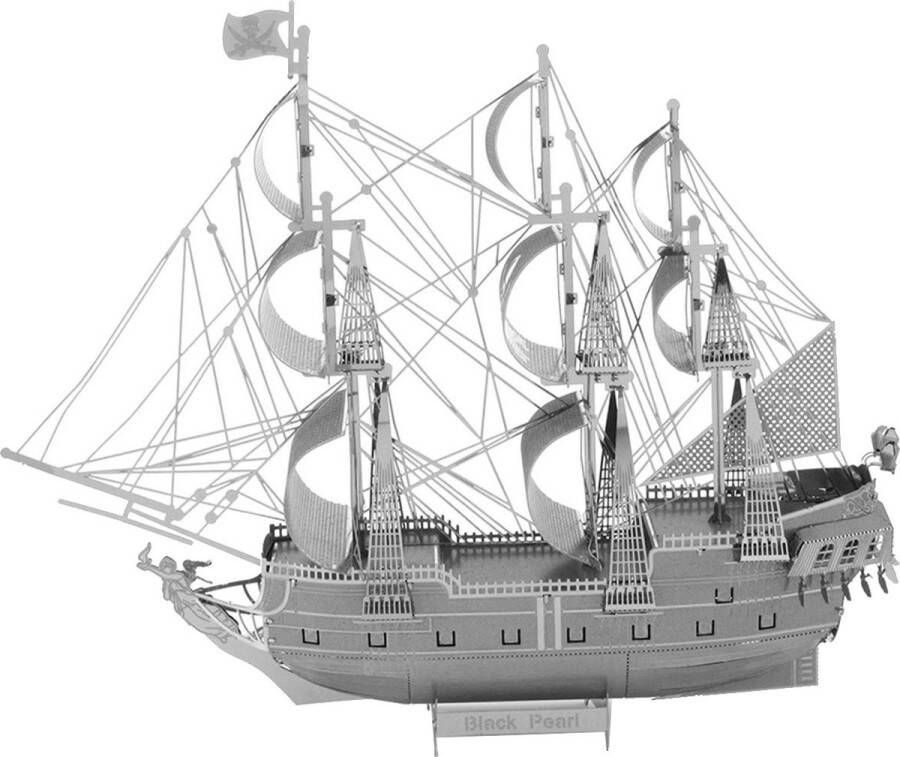 Metal Earth bouwpakket ICONIX Black Pearl Pirate Ship