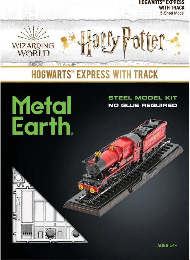 Metal earth Harry Potter Hogward's Express with track