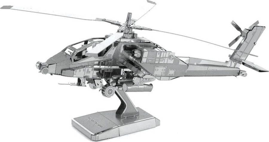 Metal earth Modelbouw 3D AH64 Apache Helikopter Metaal