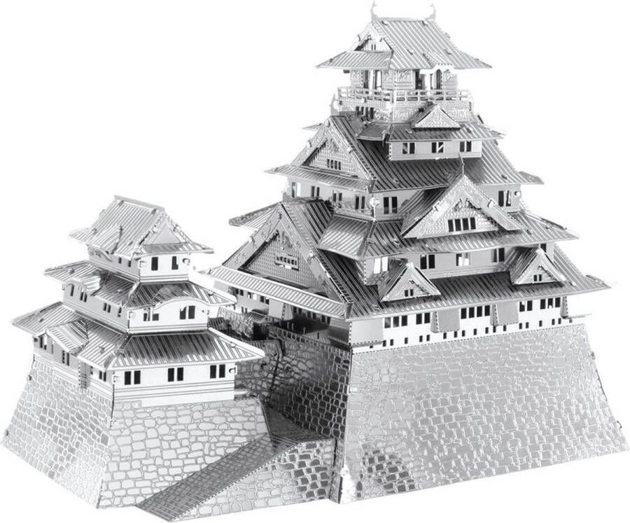 Metal earth modelbouw metaal Osaka Castle in Japan