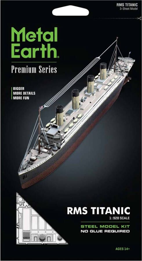 Metal earth modelbouw metaal RMS Titanic