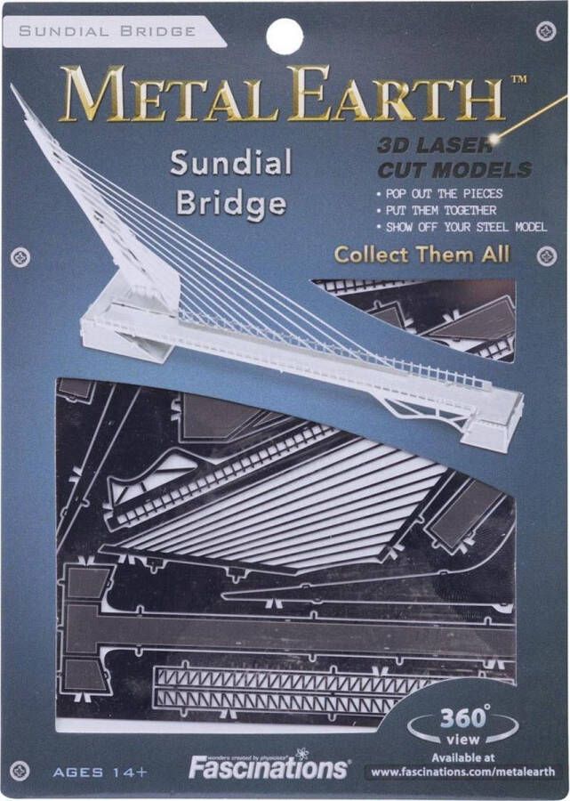Metal earth modelbouw metaal Sundial Bridge