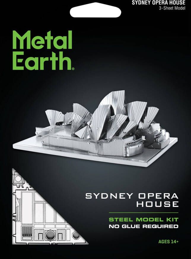 Metal earth modelbouw metaal Sydney Opera House