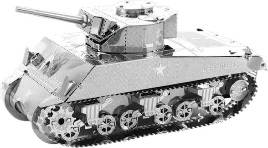 Metal Earth bouwpakket Sherman Tank