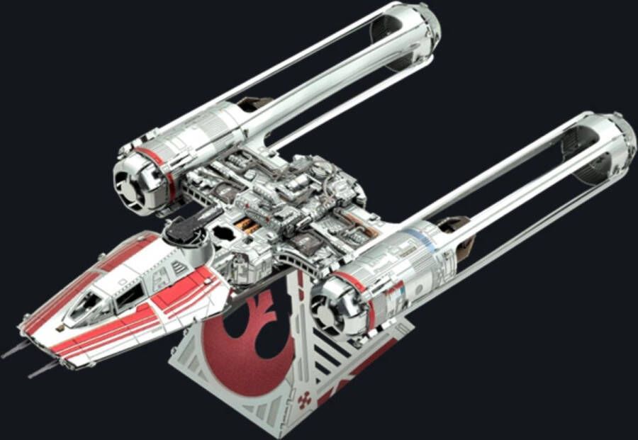 Metal earth Star Wars ZORII'S Y-WING Fighter bouwpakket