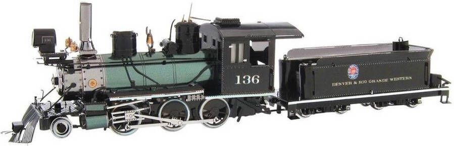 Metal Earth Wild West: 2-6-0 Locomotief 19 5 cm