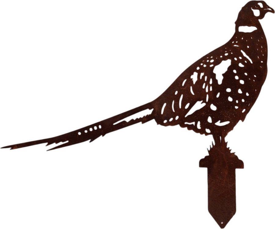 Rusty friends Metalendier Tuinbeeld Fazant Cortenstaal NL Fabrikaat