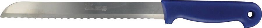 Metallo Broodmes Bandstaal Dubbel Geslepen Kunststof Handgreep 200 mm Blauw