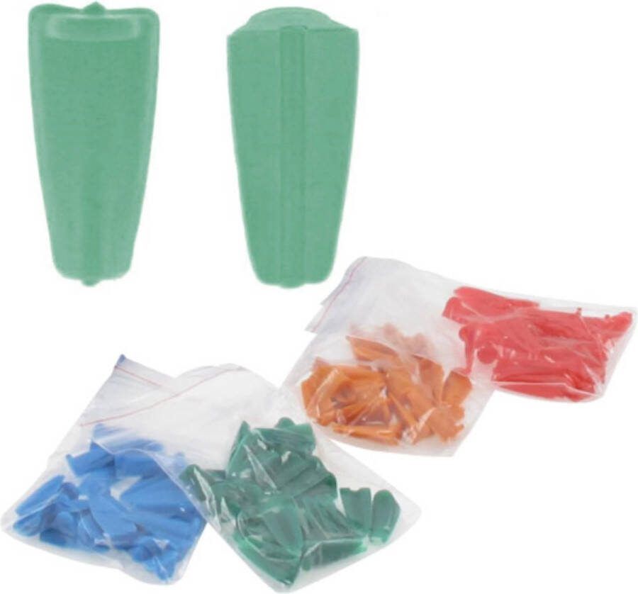 Metallo Set van 25 pluggen 1.5mm groen Origineel Reserveonderdelen Eenvoudige installatie