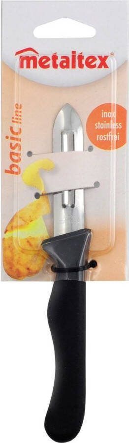 Metaltex Basic Line Schilmes 25 cm Zwart RVS