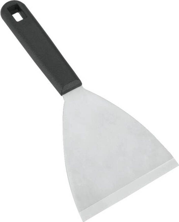 Metaltex BBQ Spatel Barbeque spatel Plancha 23.8 X 10 cm Zwart & RVS