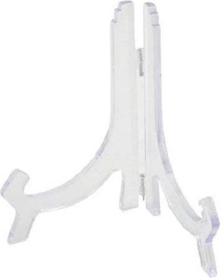 Metaltex Bordenstandaard Klein 10 Cm Acryl Transparant