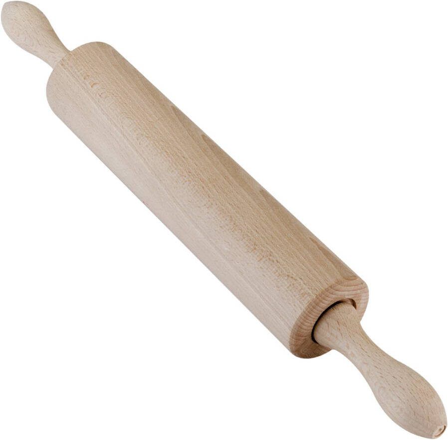 Metaltex Deegroller Diameter 5 5cm FSC Gecertificeerd Lengte 25 cm met handgrepen