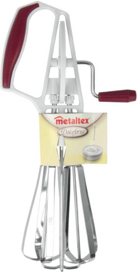Metaltex Dolceforno mechanische dubbele mixer