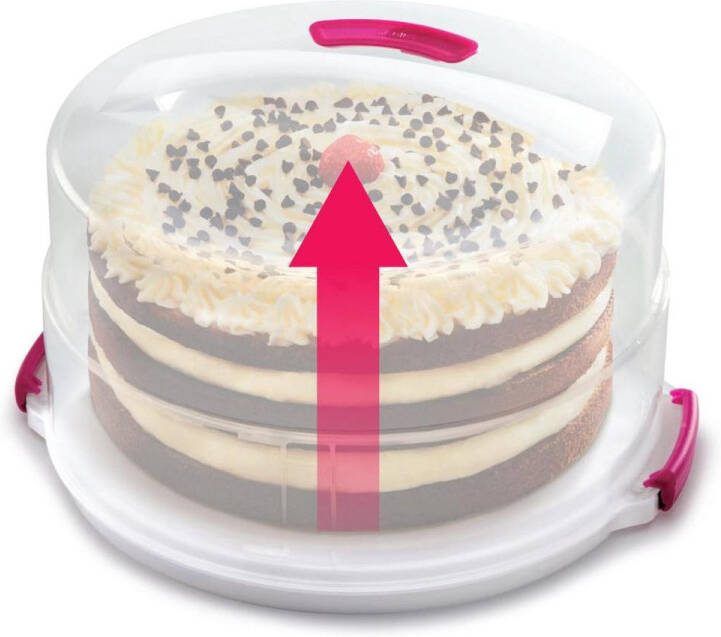 Metaltex Dolceforno Vershouddoos voor Taarten of Cakes Verstelbaar in hoogte