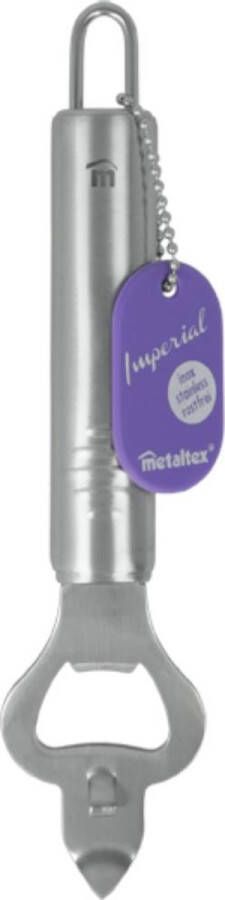 Metaltex Fles- blikopener Imperial 19 Cm Rvs Zilver