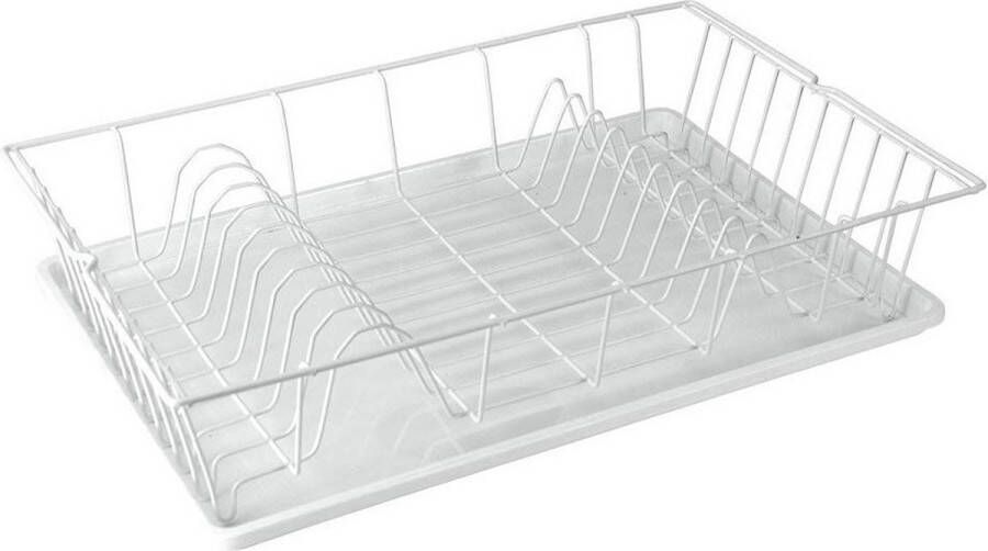 Metaltex Germatex Afdruiprek met serveerblad 48x30x10 cm