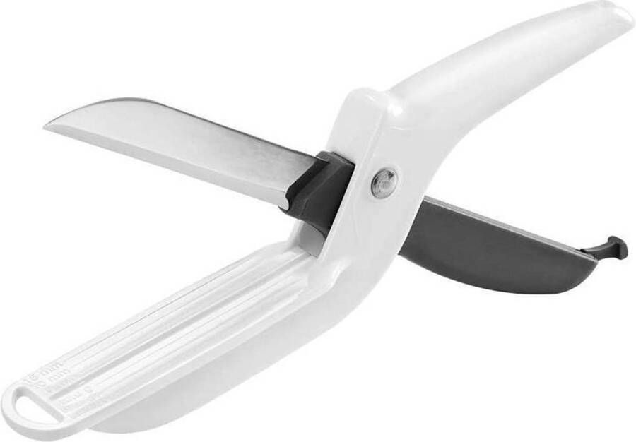 Metaltex Groenteschaar Met Maataanduiding 26 Cm Rvs Wit