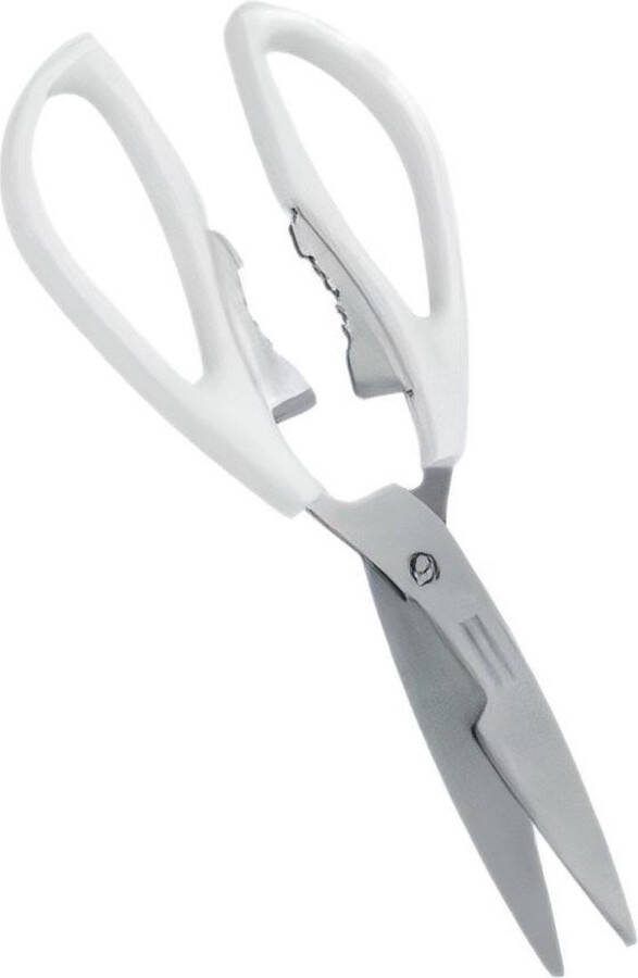 Metaltex Keukenschaar 21 Cm Rvs Wit zilver