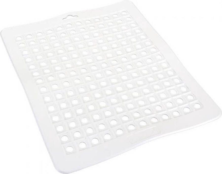 Coppens Metaltex gootsteenmat rechthoek 32x27cm