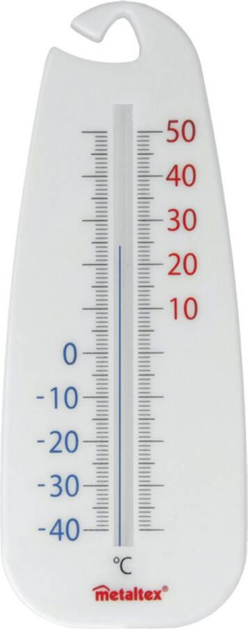Metaltex Thermometer Binnen buiten 24 Cm Wit