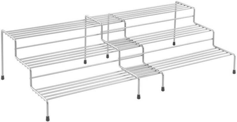 Metaltex Tomado X-Tend 2-delig schuifbaar kruidenrek 28 55x23x13cm