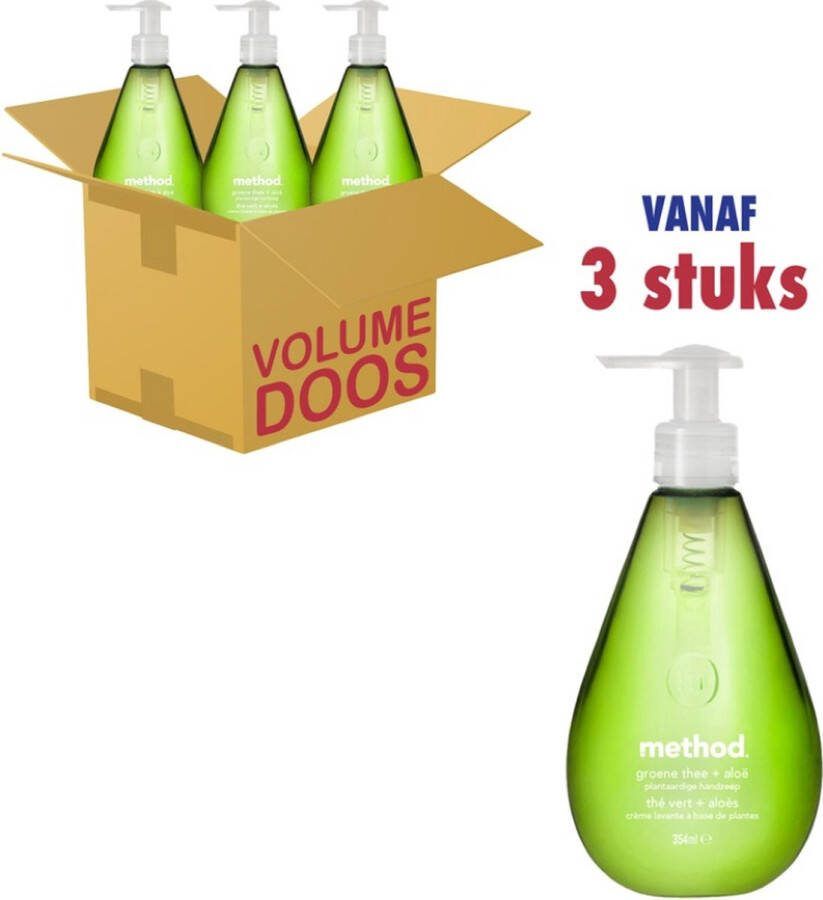 Method Handzeep Groene Thee & Aloë Vera (3 x 354ml)