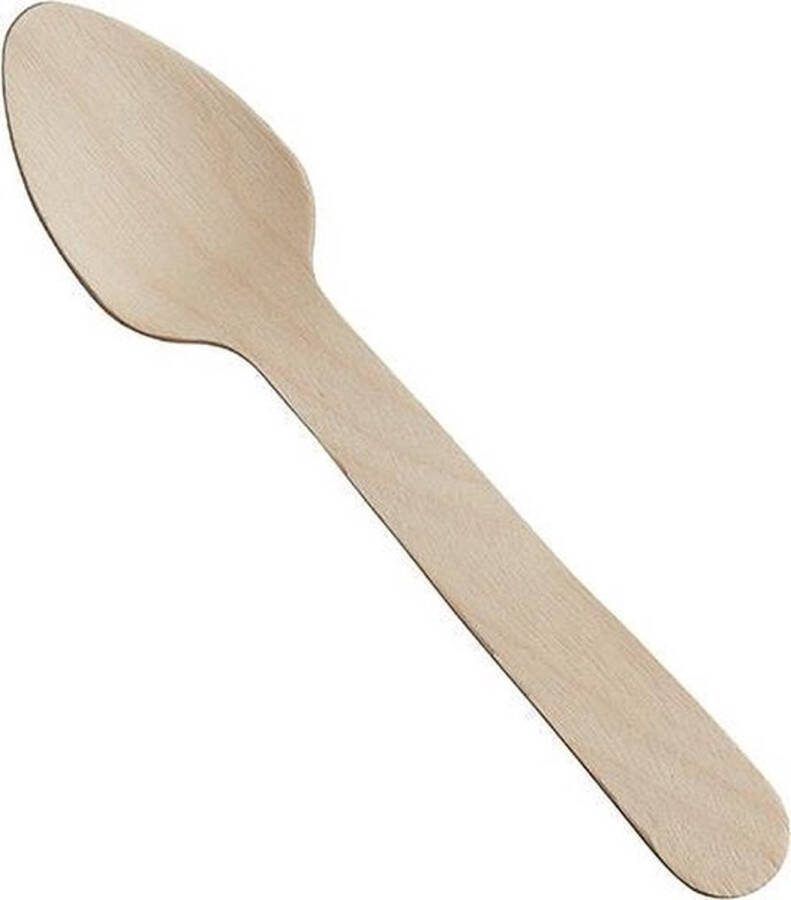 Metro Houten koffielepel 11 cm 100 stuks