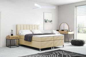 Meuba Home Julio Boxspring Beige 160x200 Binnen vering box Met topper