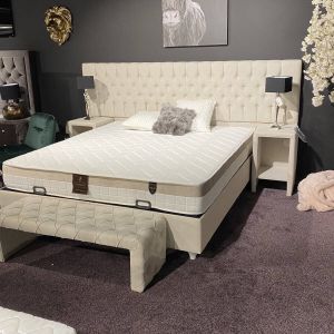 Meuba Home Rio Boxspring Beige 160x200 Binnen vering box