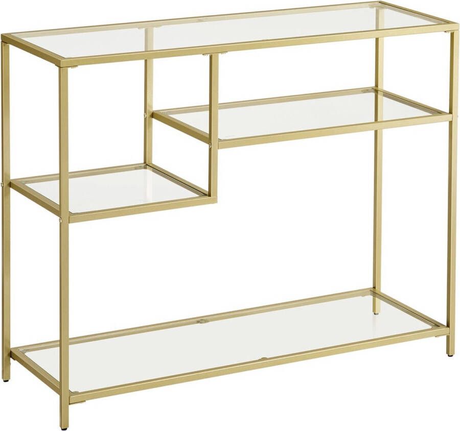 MeubelGigant Console tafel Bijzettafel Haltafel Gangtafel Decortafel Goud