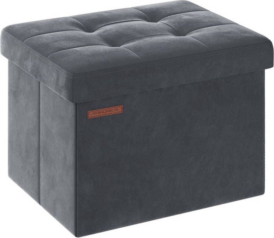 Meubel Gigant Opbergkist Opbergbox Extra sterk 31x41x31cm Donker grijs